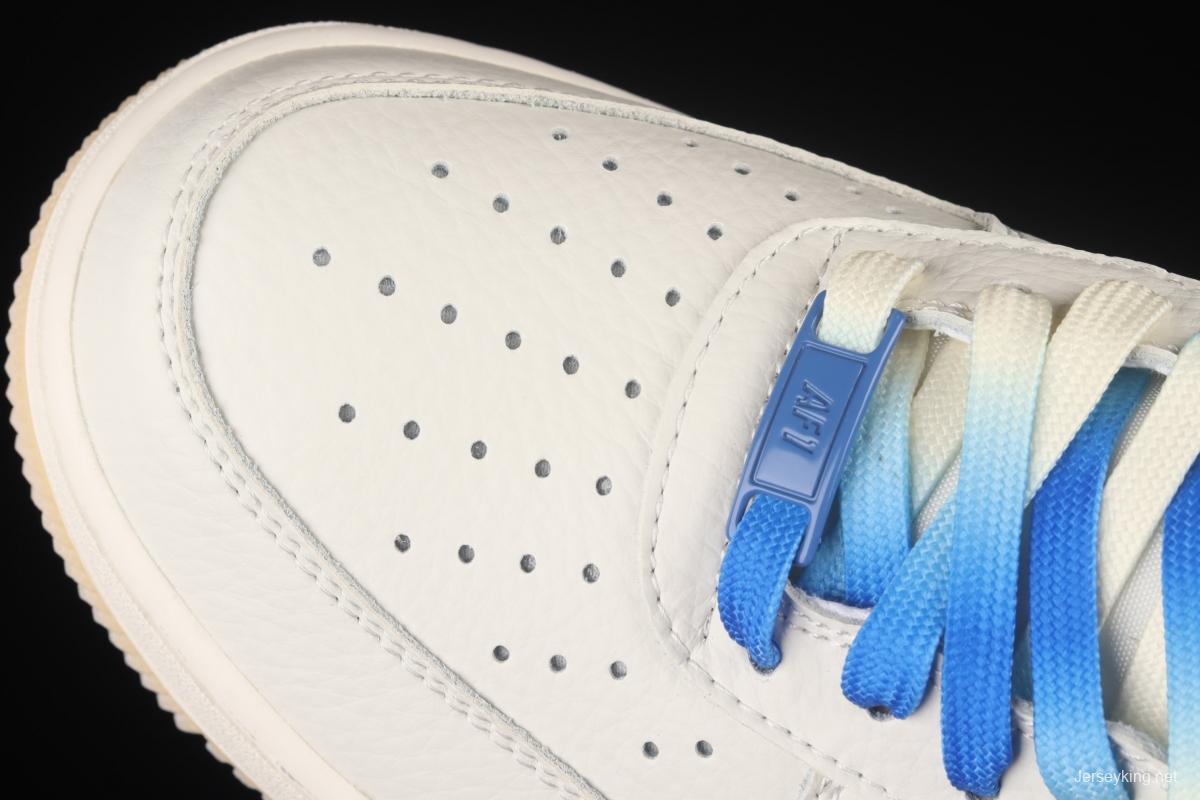 NIKE Air Force 1x 07 Low Rice White Blue Dallas Lone Ranger City limits low-top casual board shoes DH2088-606