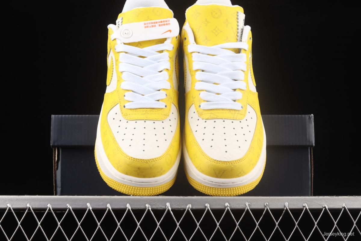 NIKE Air Force 1'07 Low LV printed leather low-top casual board shoes DM0970-101