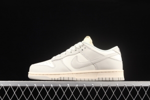 NIKE DUNK Low bone white color SB buckle rebound fashion leisure board shoes DD1503-107