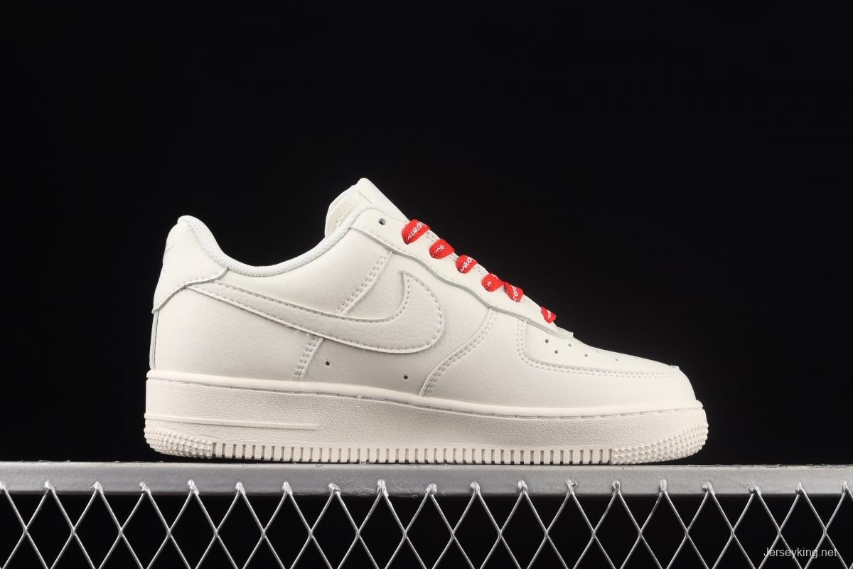 Supreme x NIKE Air Force 1y07 Air Force Joint style low-top Sports Leisure Board shoes CU9225-126