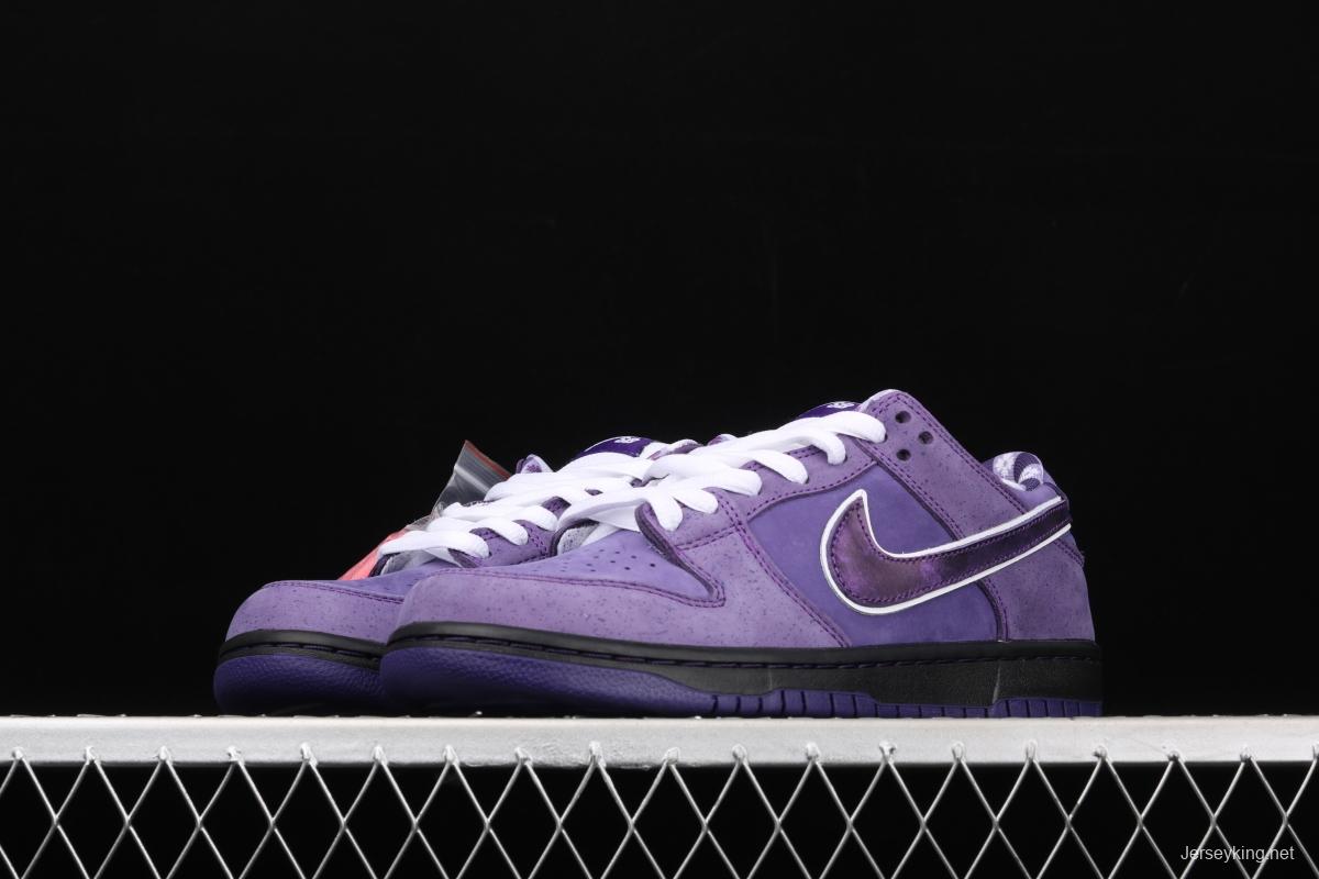 NIKE SB DUNK Low x Concepts co-signed purple lobster low-top shoes BV1310-555