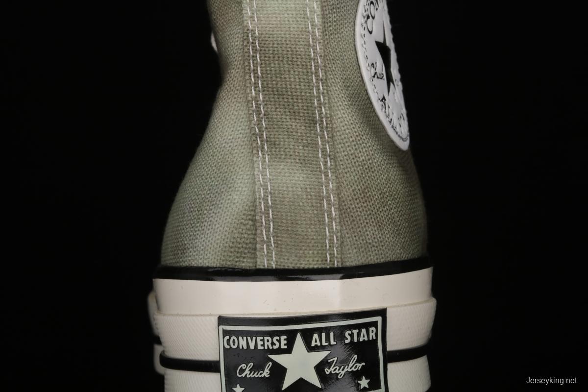 Converse 70s new spring color spring matcha ink rendering high-top leisure board shoes 170964C