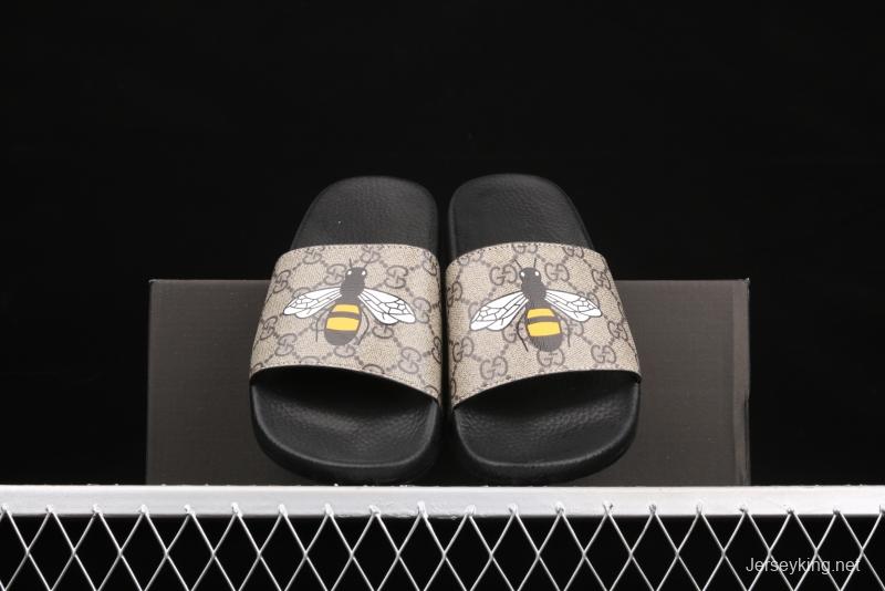 Gucci summer trend couple casual slippers little bee