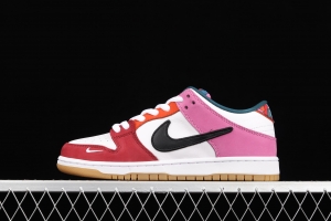 Parra x Nike SB DUNK Low Multi-Color 2021 Slam Dunk Series low-side leisure sports skateboard shoes mandarin duck color difference splicing double small hooks DH7695-2021