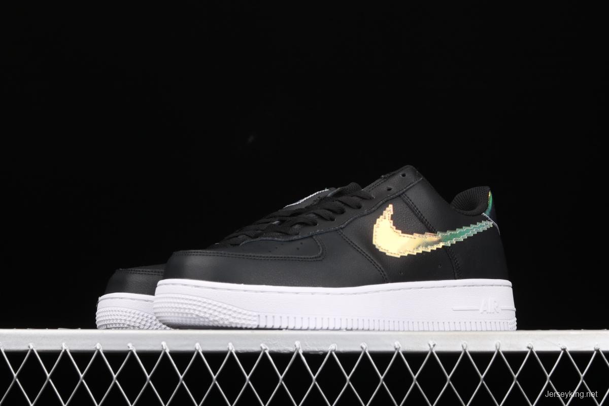 NIKE Air Force 1 Low Iridescent Pixel low-top casual board shoes CV1699-002