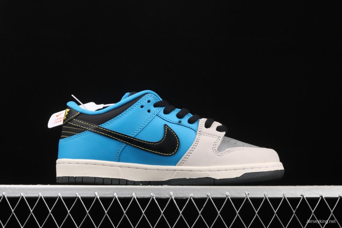 Instant Skateboard x NIKE DUNK SB Low joined hands with well-known skateboarding shops in Japan to co-sign CZ5128-400.