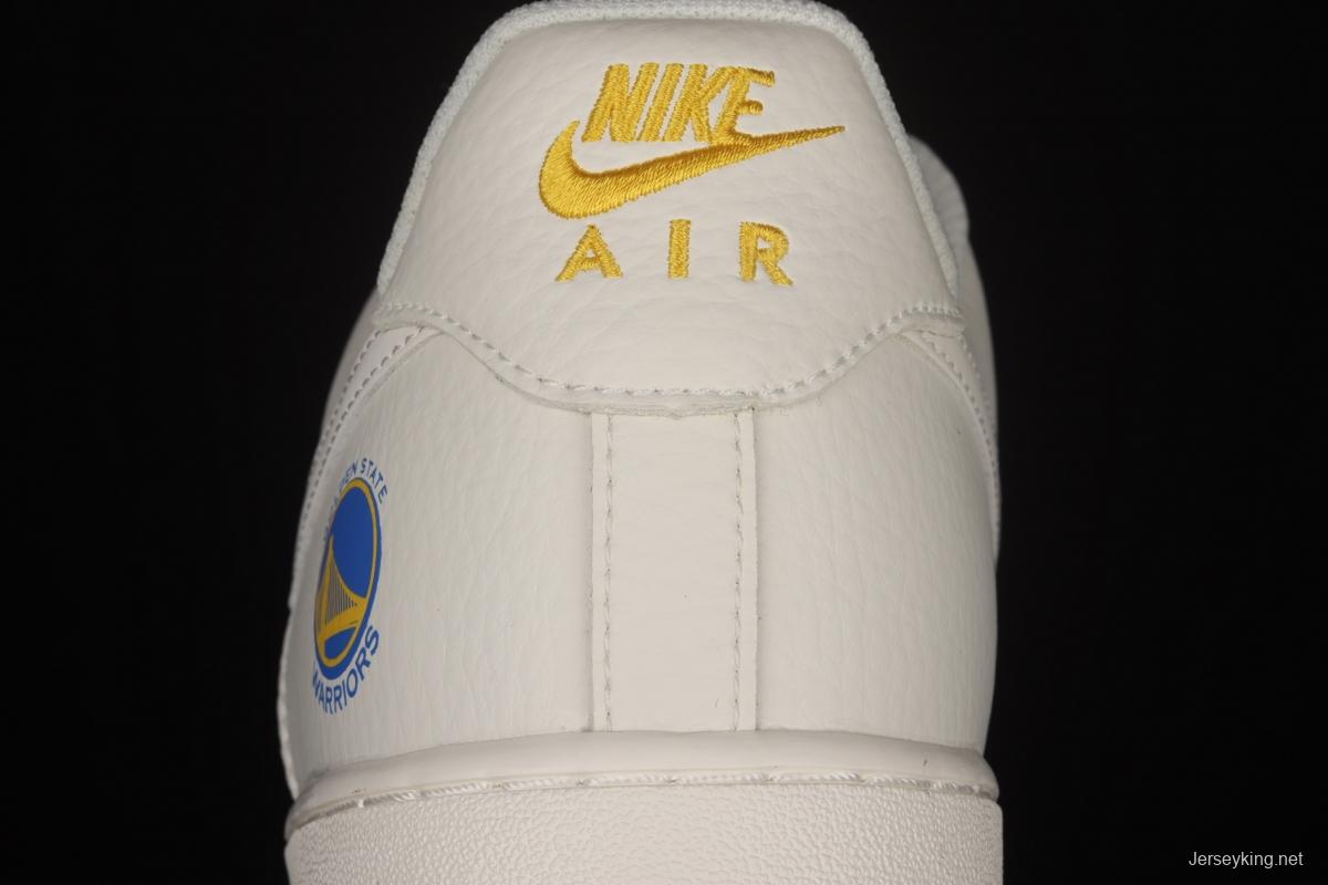 NIKE Air Force 11607 Low Milan Yellow Golden State Warriors City limits Air Force low-top casual board shoes GS6638-150