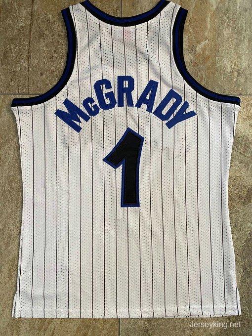 Men's Tracy McGrady White Retro Classic Team Jersey