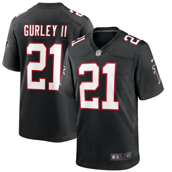 Men's Todd Gurley II Black Throwback Player Limited Team Jersey