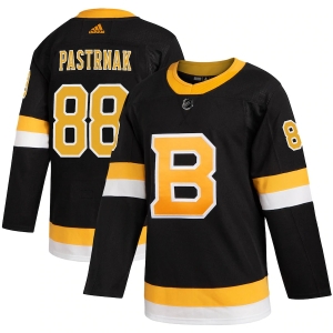 Youth David Pastrnak Black Alternate Player Team Jersey