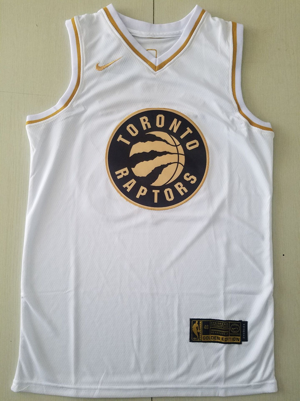 Fred VanVleet 23 White Golden Edition Jersey
