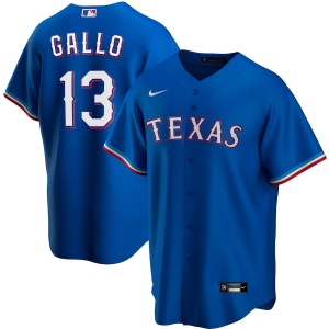 Men's Joey Gallo Royal Alternate 2020 Player Team Jersey