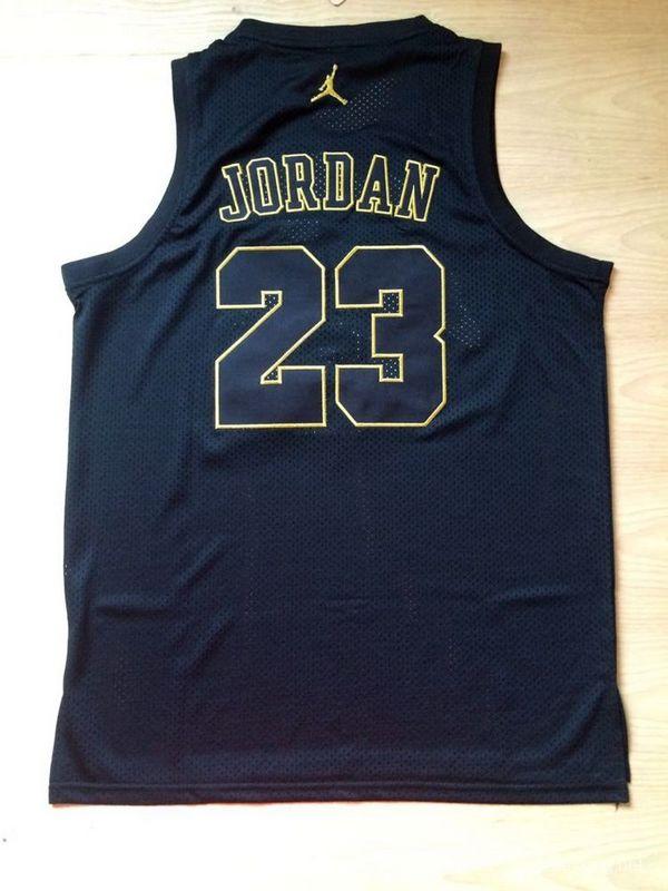 Men's Michael Jordan Black Retro Classic Team Jersey