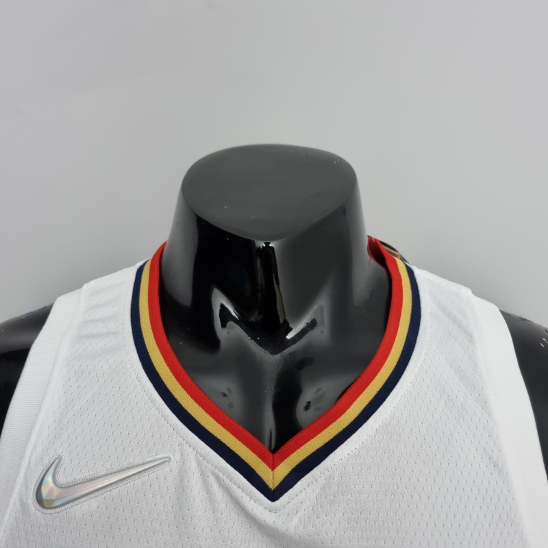 2022 New Orleans Pelicans City Edition Williams #1 White NBA Jersey
