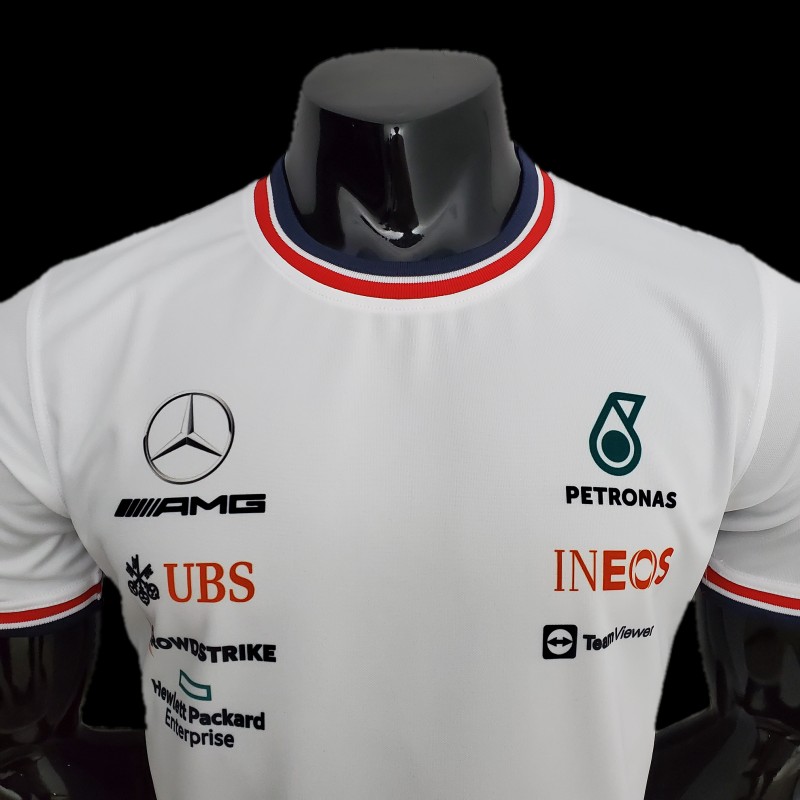 F1 Formula One 2022 Mercedes White 