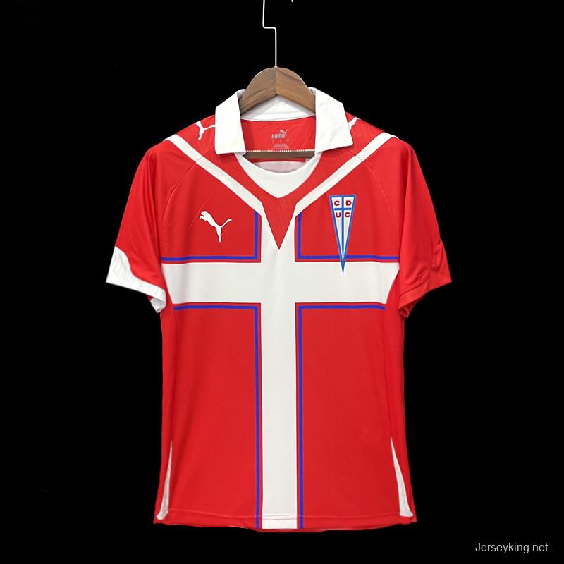 09 10 Catholic Home Red Soccer Jersey