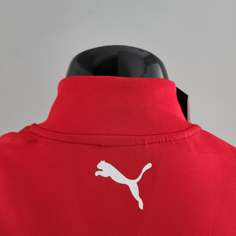 2022 F1 Ferrari Red Vest #0002