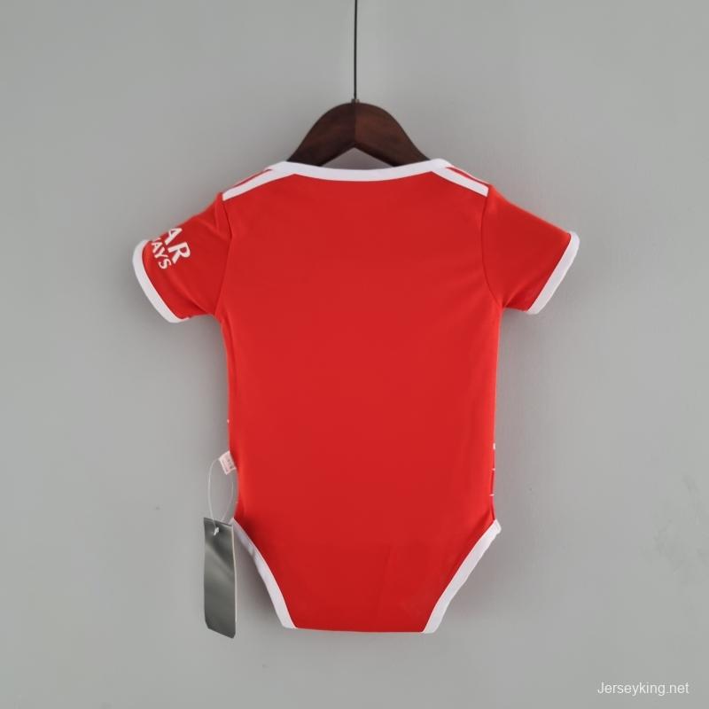 22/23 Bayern Munich Home Baby KM#0027 9-12 Soccer Jersey