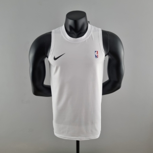 2022 Nike Pure White Vest Shirts #K000190