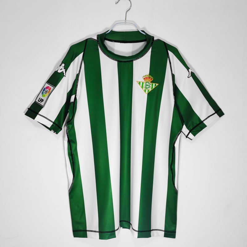Retro 2003/04 Real Betis Home Soccer Jersey
