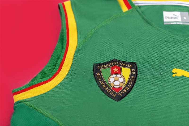 Retro 2002 Cameroon Home Soccer Jersey
