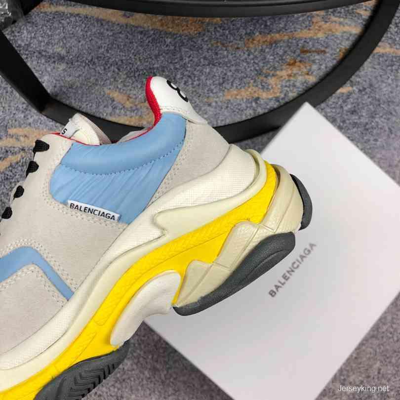 Men Balenciaga Triple-S 2 Skyblue/Grey