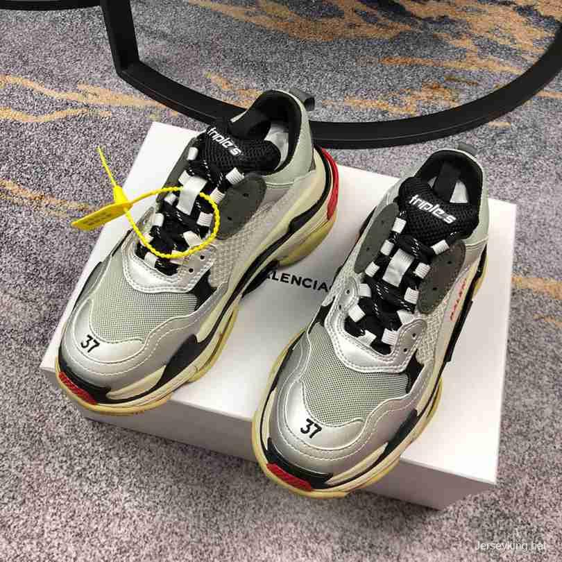 Men Balenciaga Triple-S Sneaker Red/Grey