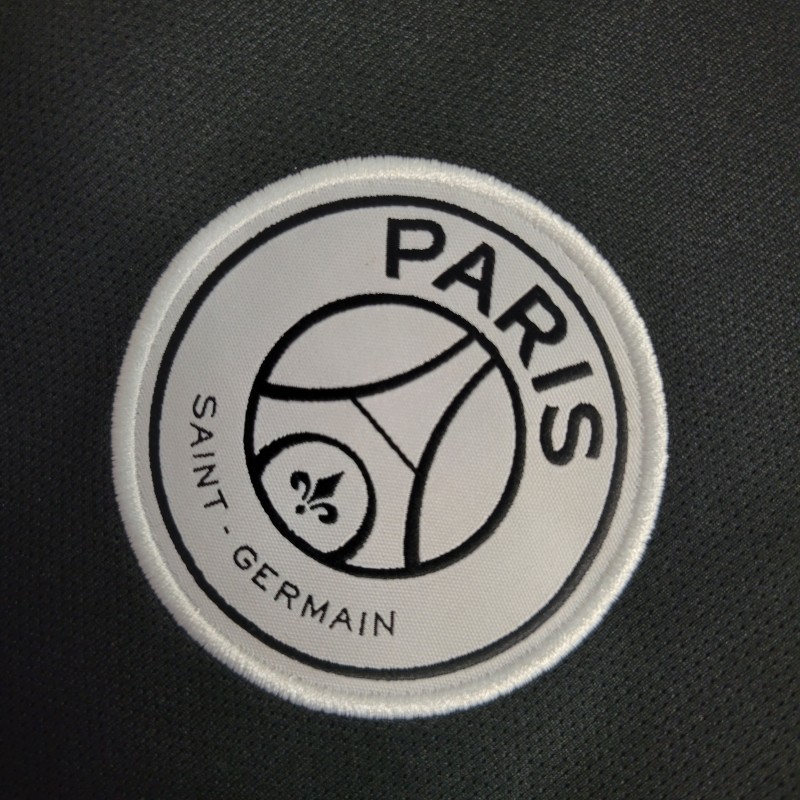 Retro Long Sleeve 18-19 PSG Black Champions League Jersey