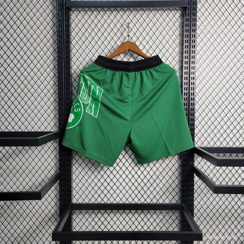 23 24 NBA Boston Celtics Green Shorts