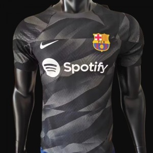 Player Version 23/24 Barcelona Black Goalkeeper Jersey