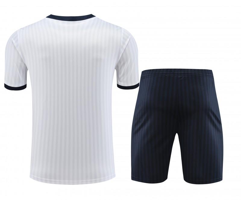 23-24 Real Madrid Remake Icon White Short Sleeve Jersey+Shorts