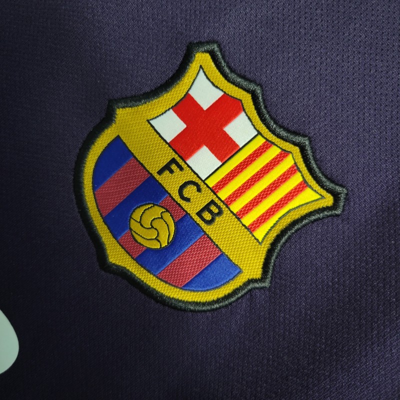 Retro 16-17 Barcelona Away Purple Jersey