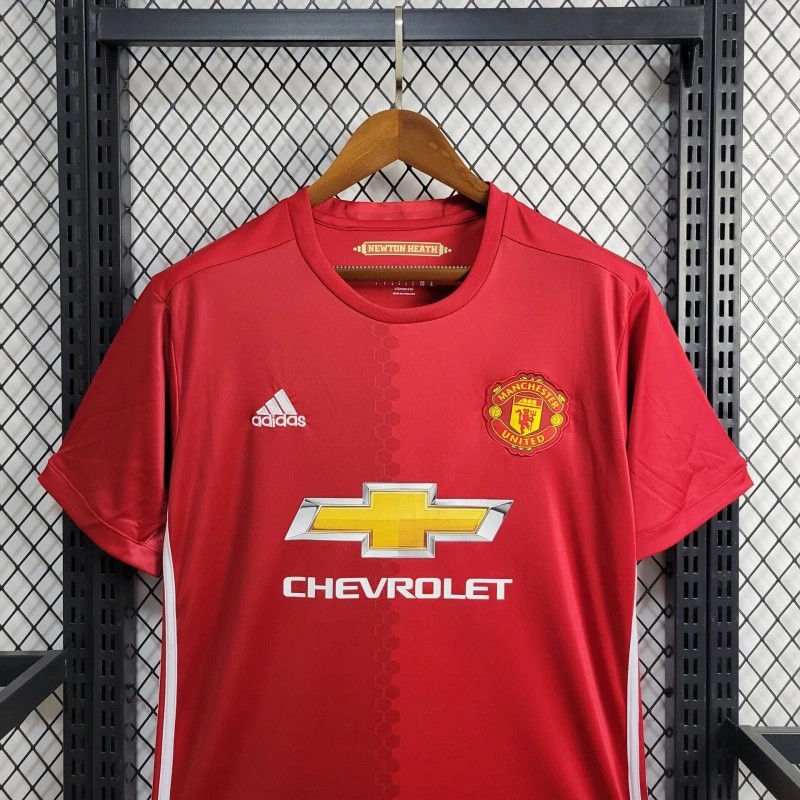 Retro 16/17 Manchester United Home Jersey