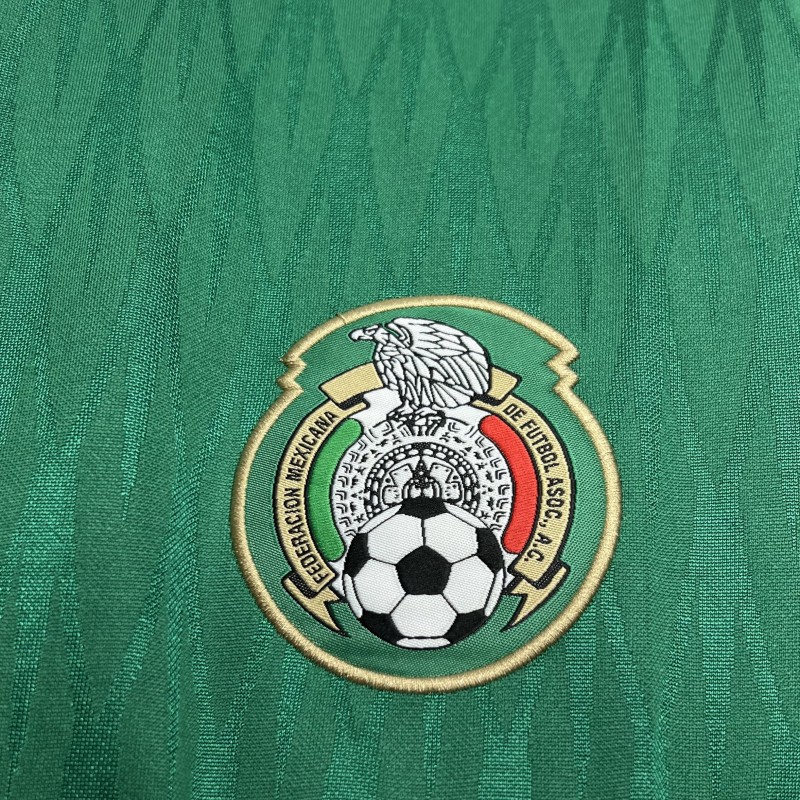 Retro 2010 Mexico Home Jersey