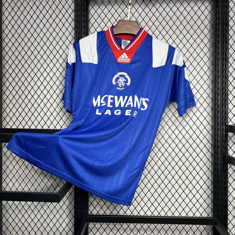 Retro 92/94 Glasgow Rangers Home Jersey