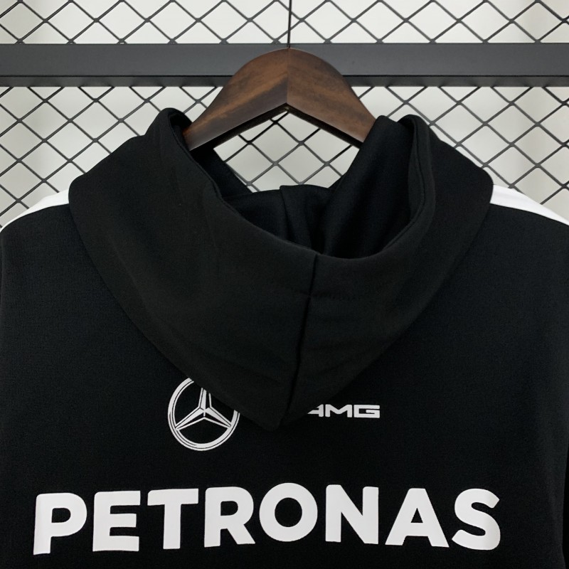 2025 F1 Formula AMG Black Hoodie