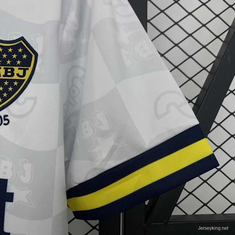 95/96 Retro Boca Juniors Away Jersey