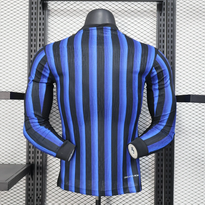 25/26 Player Version Inter Milan Home Long Sleeve Jersey