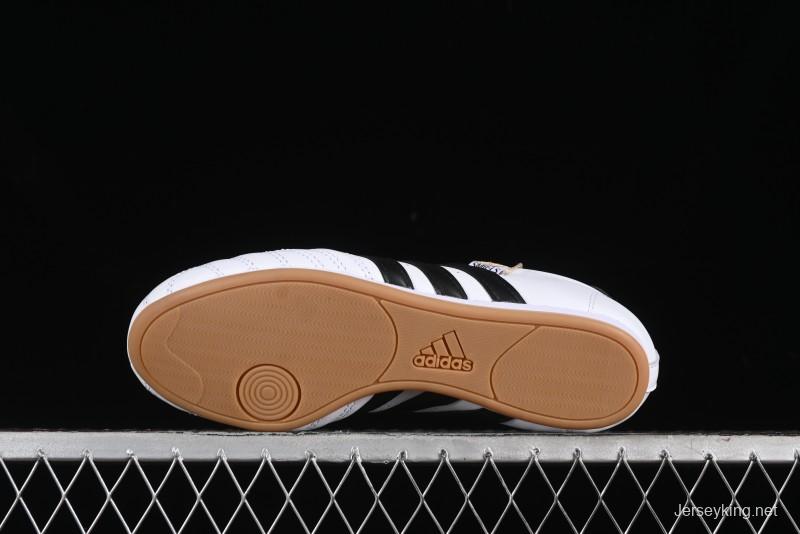 Adidas Originals Taekwondo Low-Top Training Shoes with Full-Grain Leather Wrap Comfortable Anti-Slip Durable - JQ4774