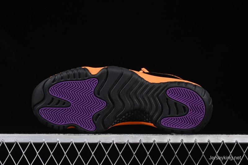 Nike Air Jordan 11 Retro High Top Basketball Shoes in Black/Orange - CT8012-800