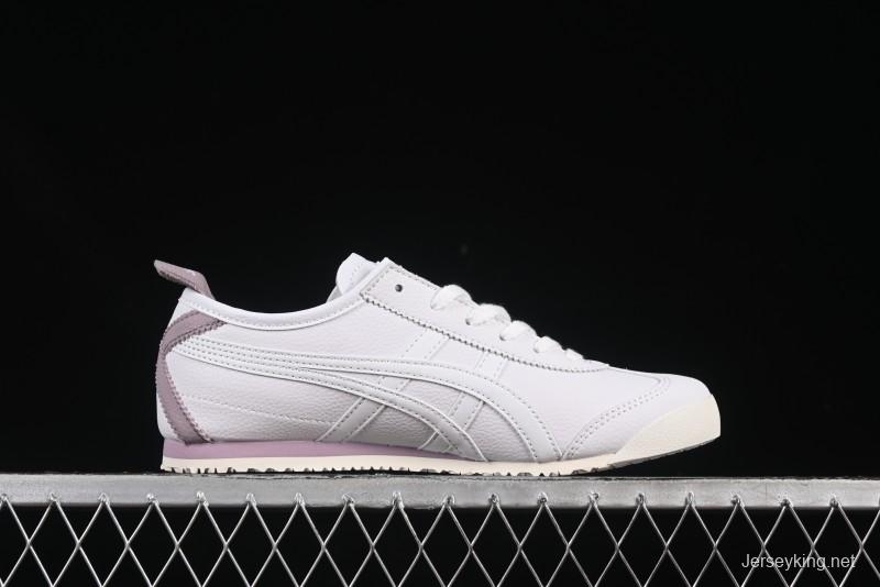 Onitsuka Tiger Mexico 66 Low-Top Leather Sneakers for Casual Running - 1183B781-104
