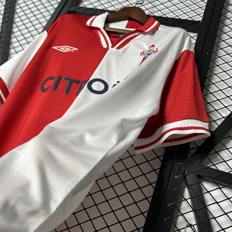 01/02 Retro Celta Away Jersey