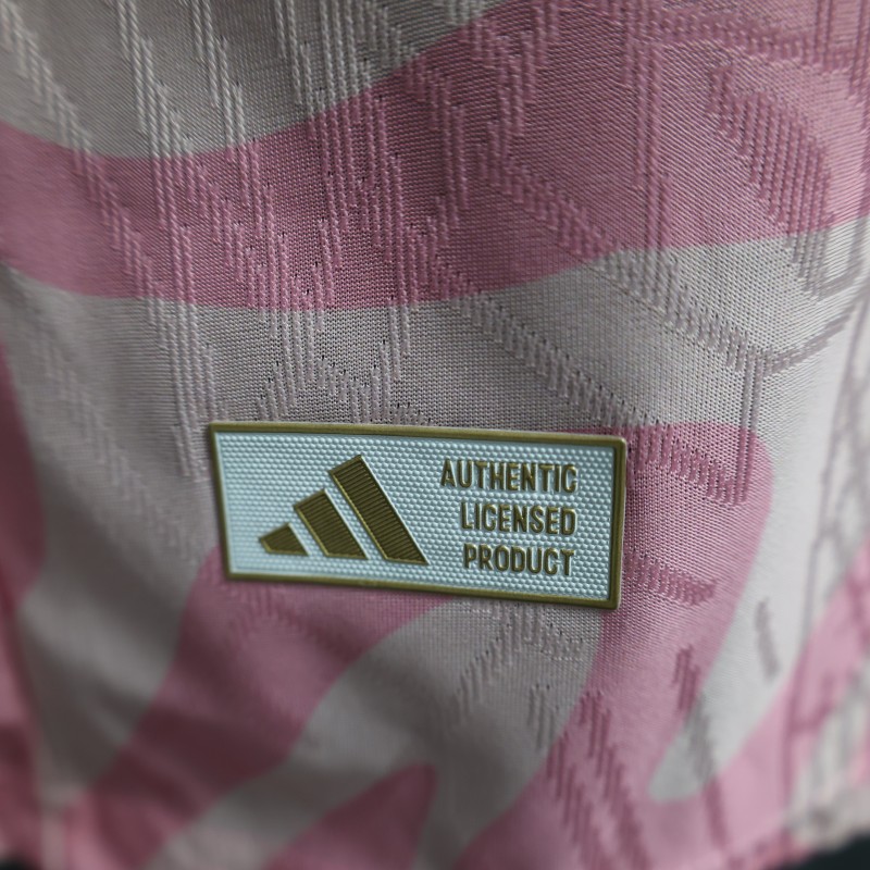 Player Version 25/26 Flamengo Pink with Marble Pattern Jersey