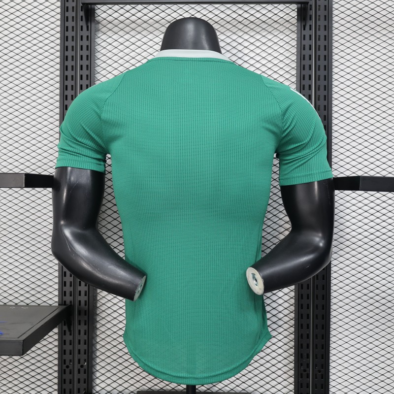 Player Version 2025 Algeria Green with Solid Color Jersey