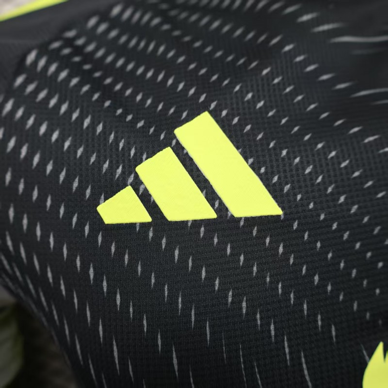 Player Version 25/26 Manchester United Grey with Gradient Wave Pattern Jersey