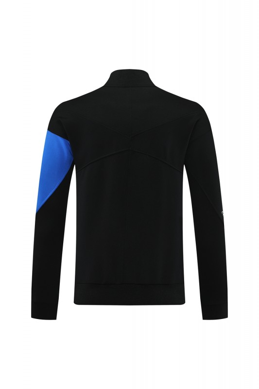 25/26 Chelsea Black/Blue Full Zipper Jacket +Long Pants