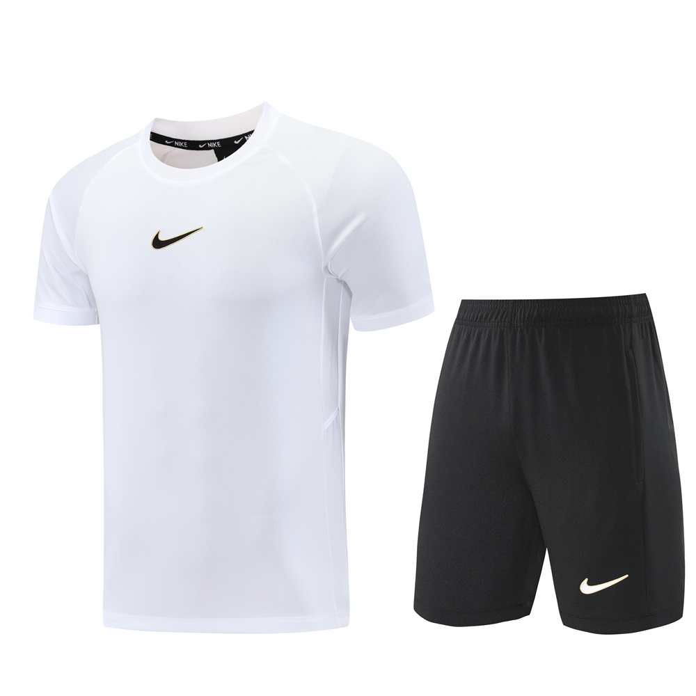 25/26 Nike White Short Sleeve Jersey+Shorts