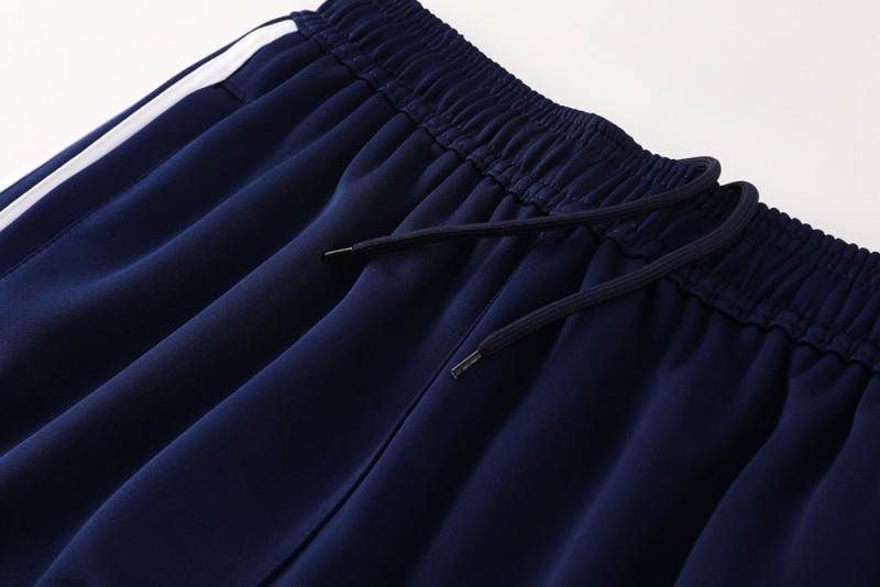 2025 Adidas Blue/Navy Full Zipper Jacket +Long Pants