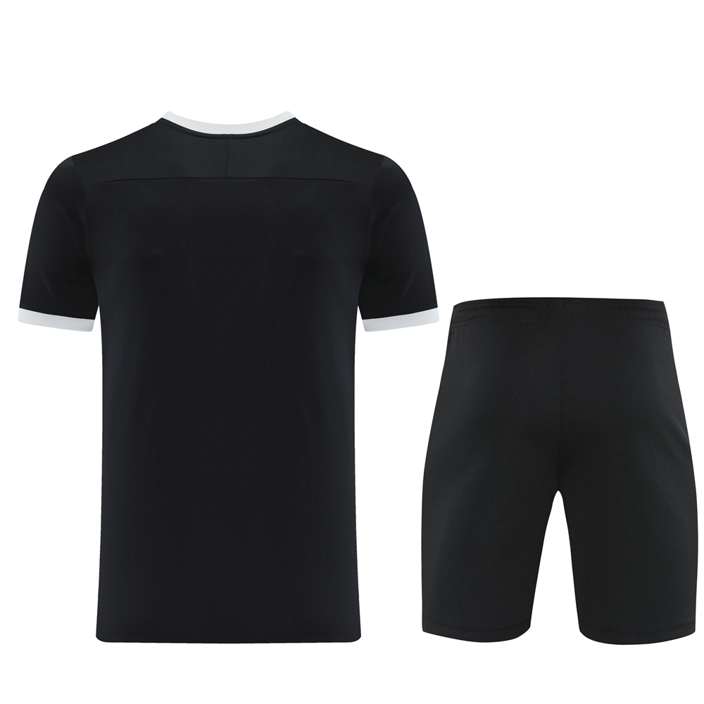 2025 NIKE Black Short Sleeve Jersey + Shorts