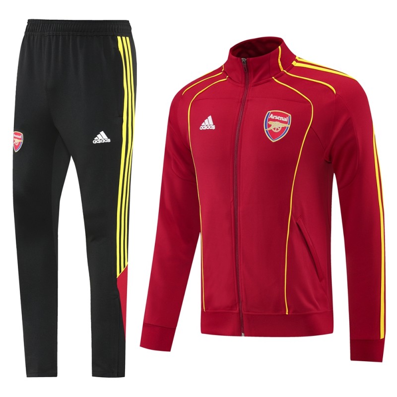 25/26 Arsenal Red Full Zipper Jacket +Long Pants